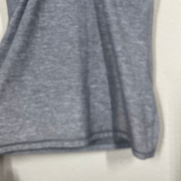 Lululemon Womens Size 8 Power Y Tank Heathered Gray Square Neck Sleeveless - Picture 7 of 7